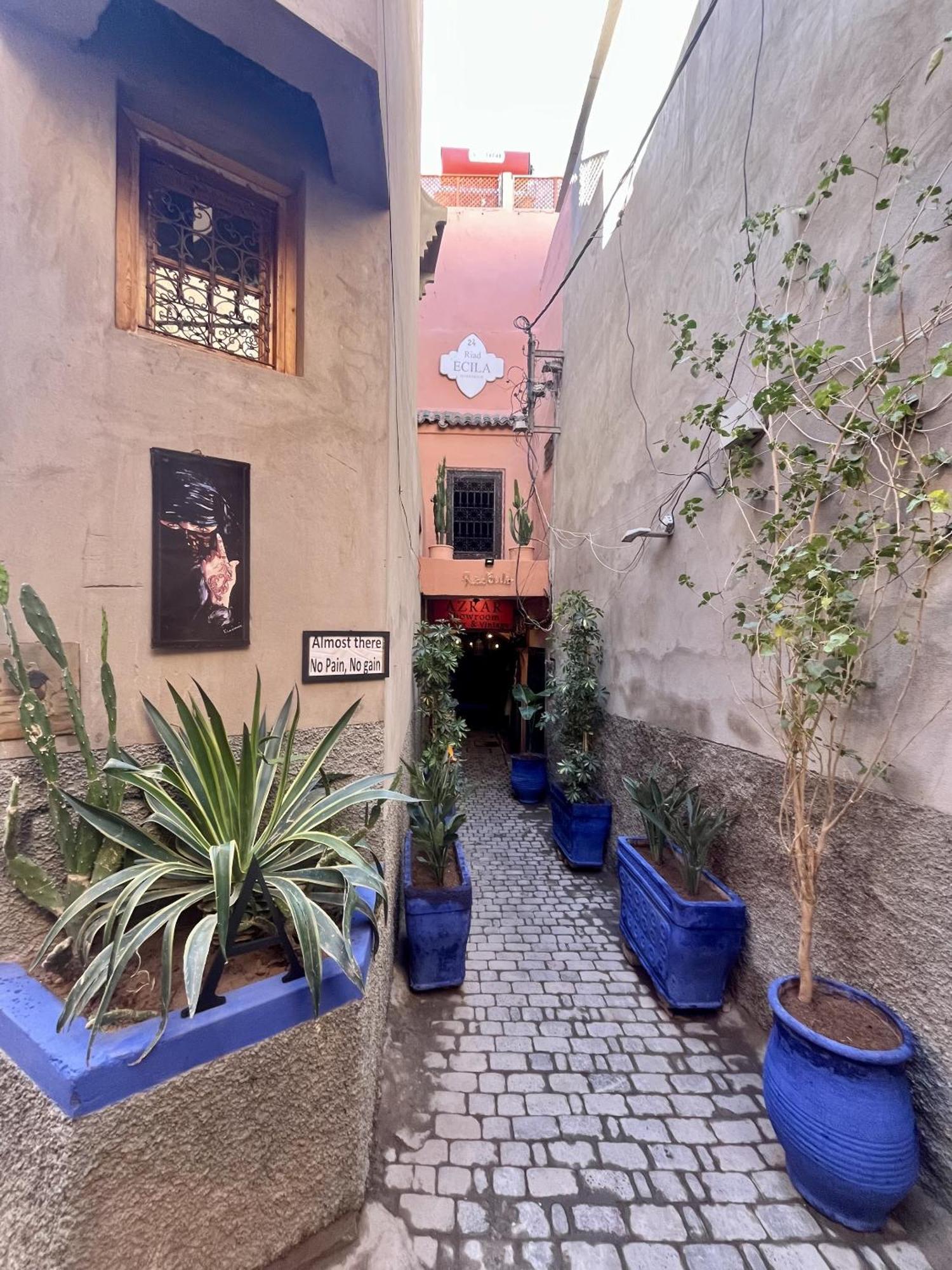 Riad Ecila Hotel Marrakesh Bagian luar foto