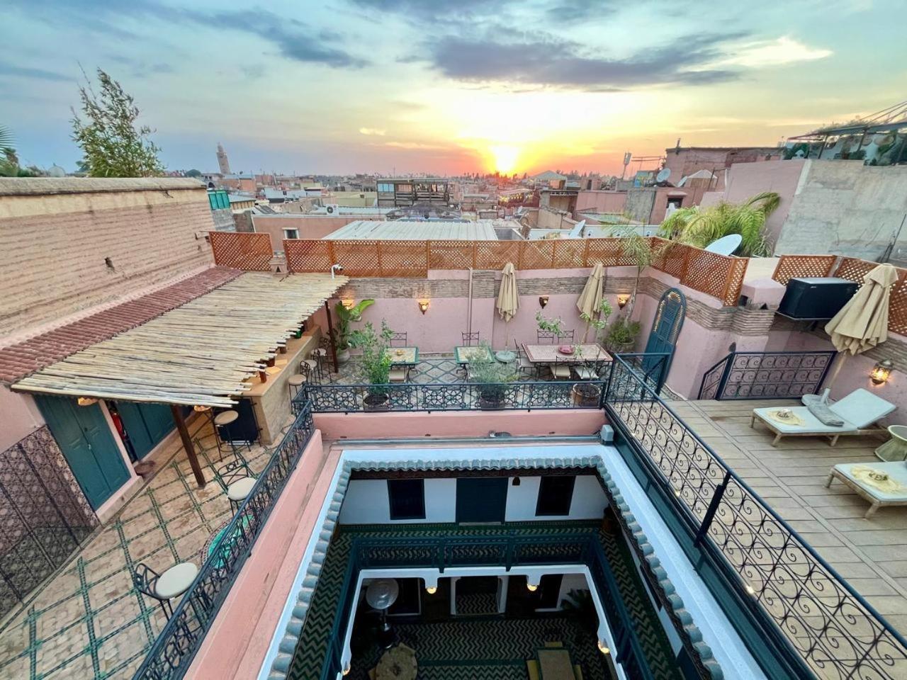 Riad Ecila Hotel Marrakesh Bagian luar foto